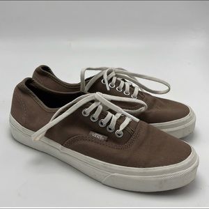 Vans brown sneakers mens size 4 women’s size 5.5